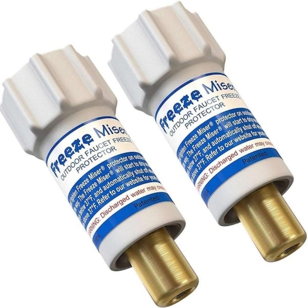 Freeze Miser Outdoor Faucet Protector 2 Pack NIB